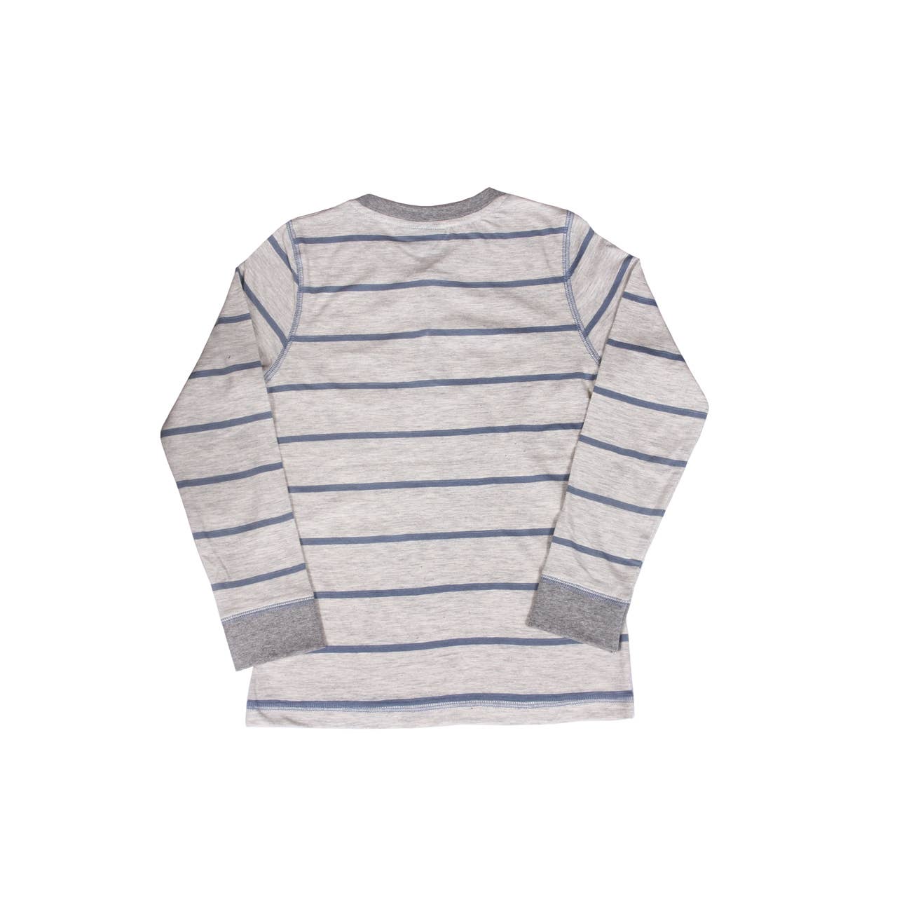 Leo Long Sleeve Striped Henley