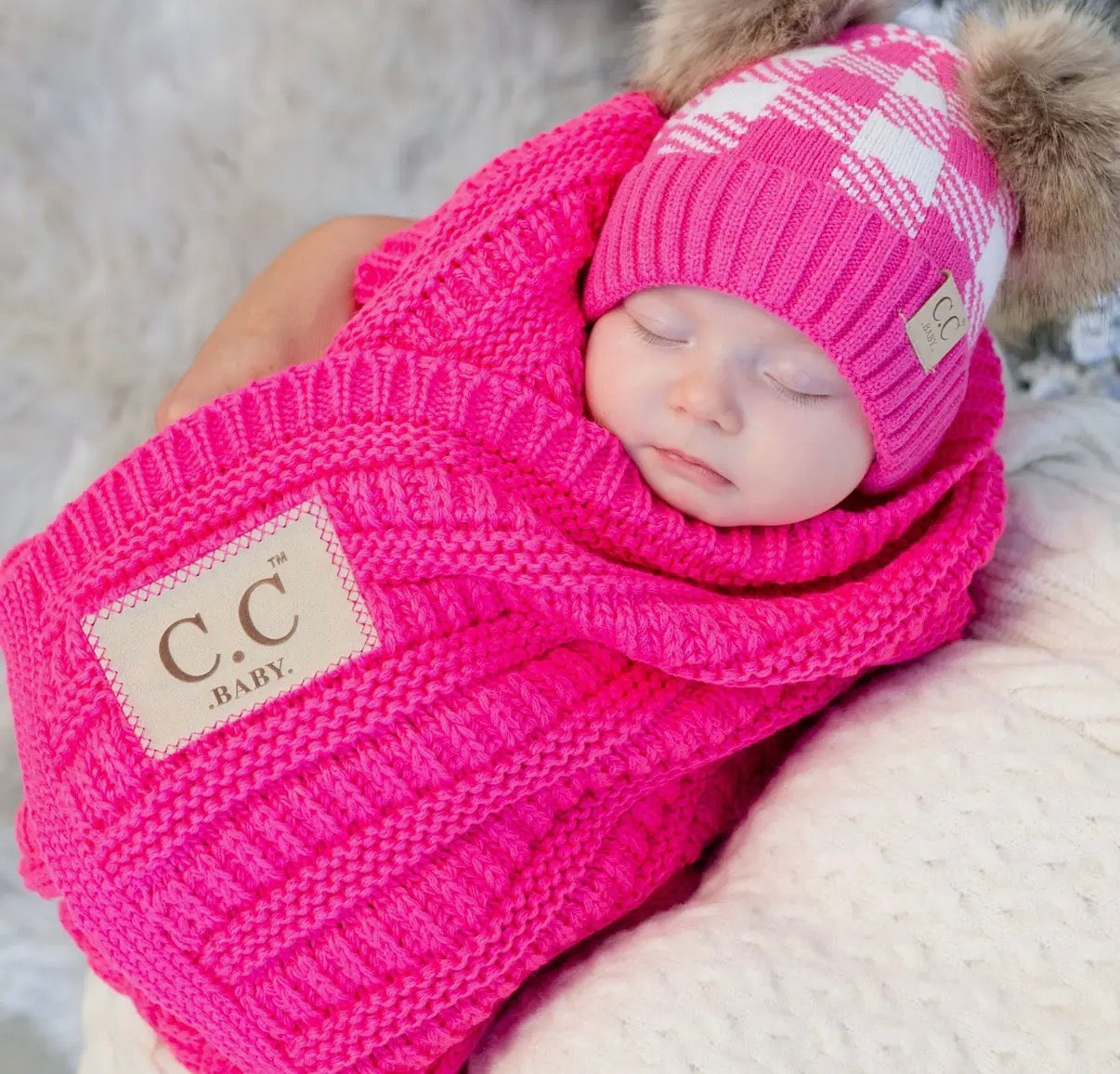 C.C. Baby Throw Blanket