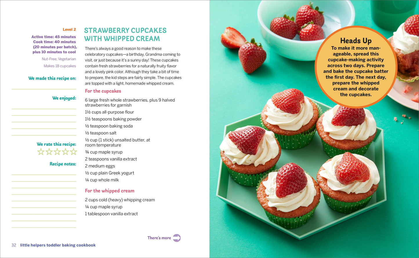 Little Helpers Toddler Baking Cookbook