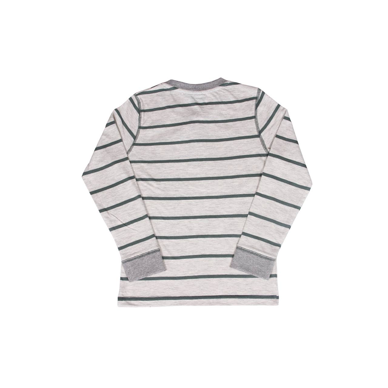 Leo Long Sleeve Striped Henley