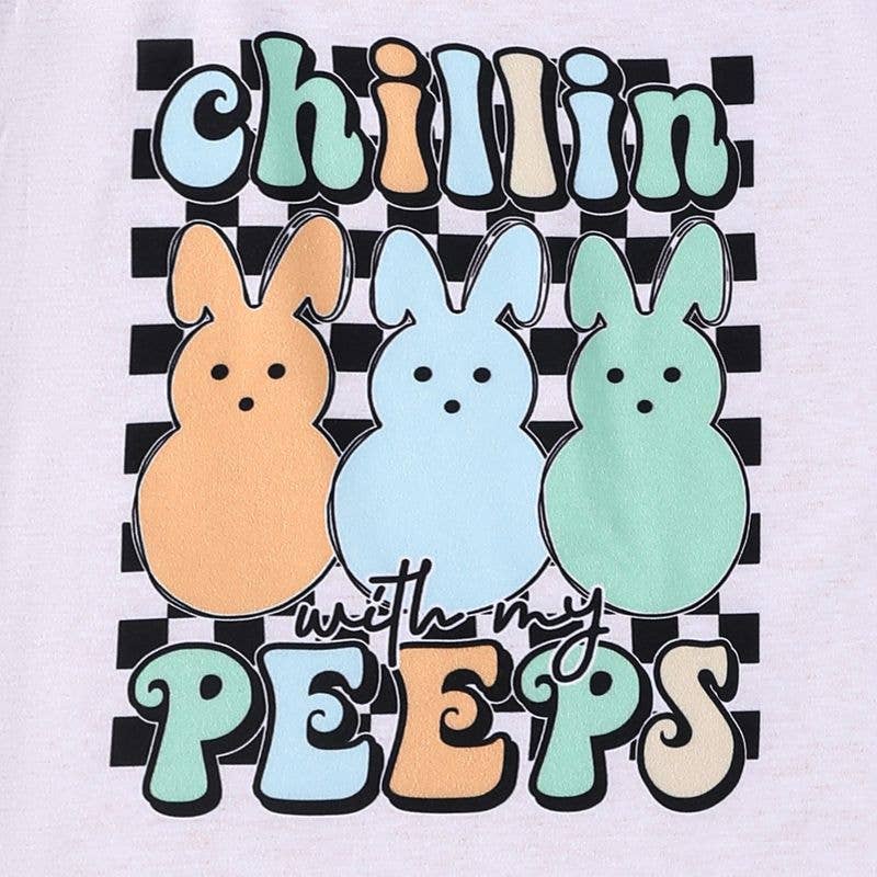 Chillin Peeps Boy Raglan Easter