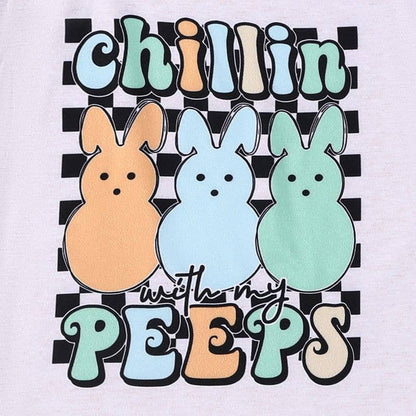 Chillin Peeps Boy Raglan Easter