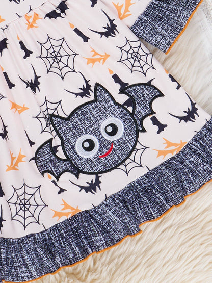 Fright Night Ruffle Dress
