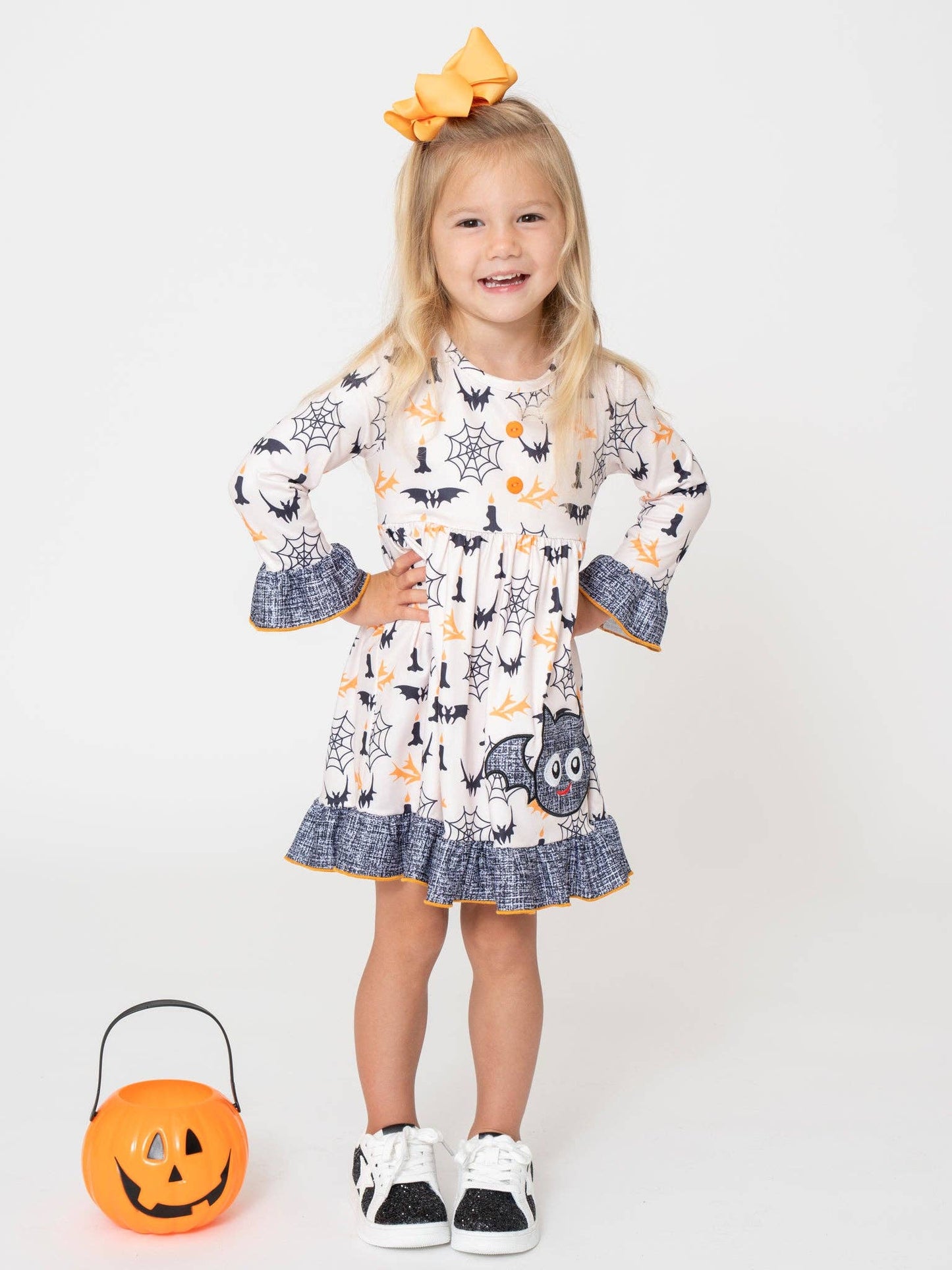 Fright Night Ruffle Dress
