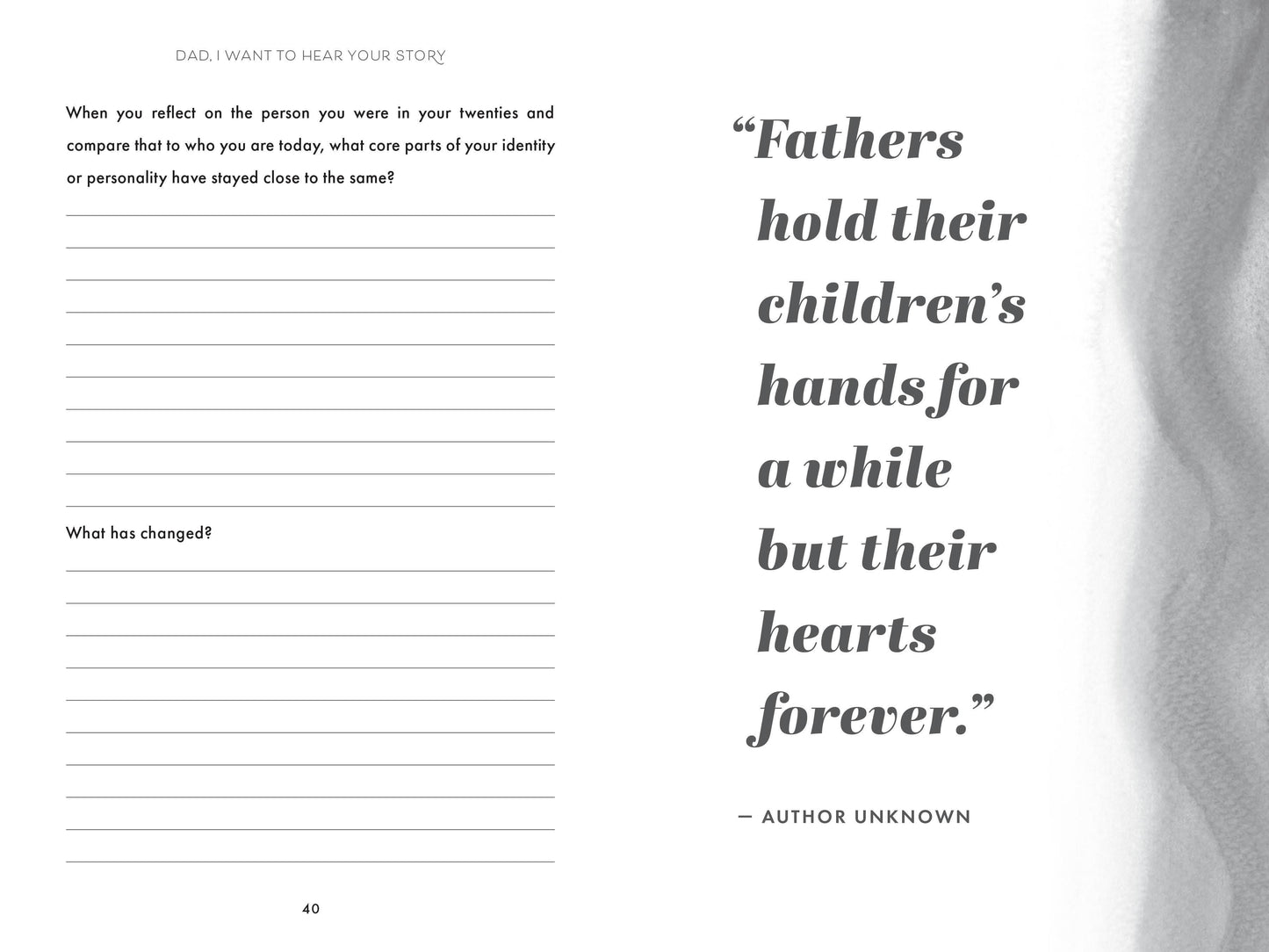 Dad, I Want to Hear Your Story (Expanded Edition)