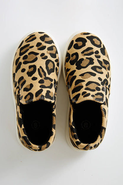 Leopard loafer sneaker