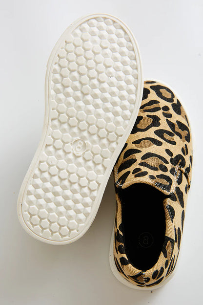 Leopard loafer sneaker