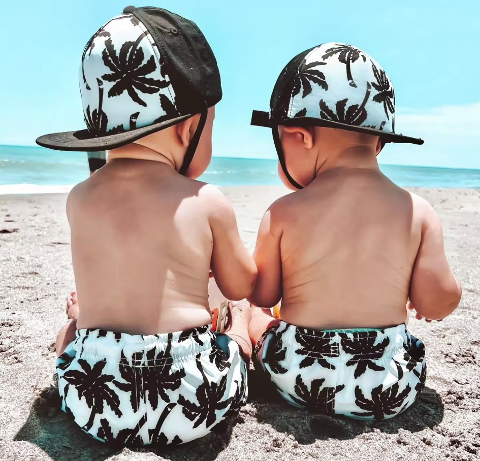 Baby Beach Sun Hat UV Protection Adjustable Kids Baseball Cap Lecher s Littles