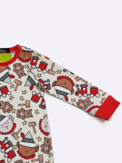 Santa's Helpers Boy Romper