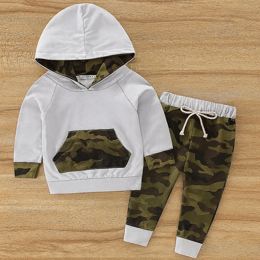 Camouflage Baby Hoodie & Pants