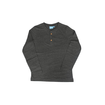 Darius Long Sleeve Textured Henley