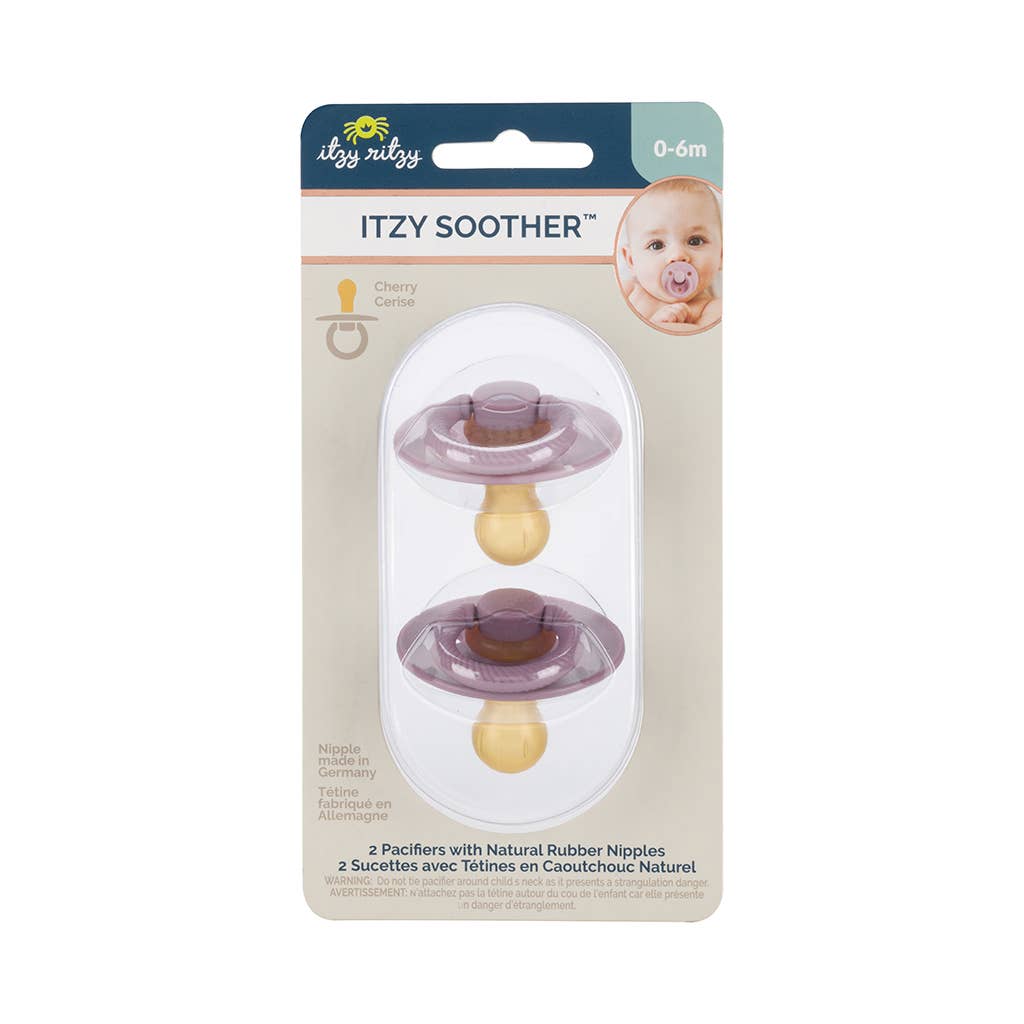 Itzy Soother™ Natural Rubber Paci Sets