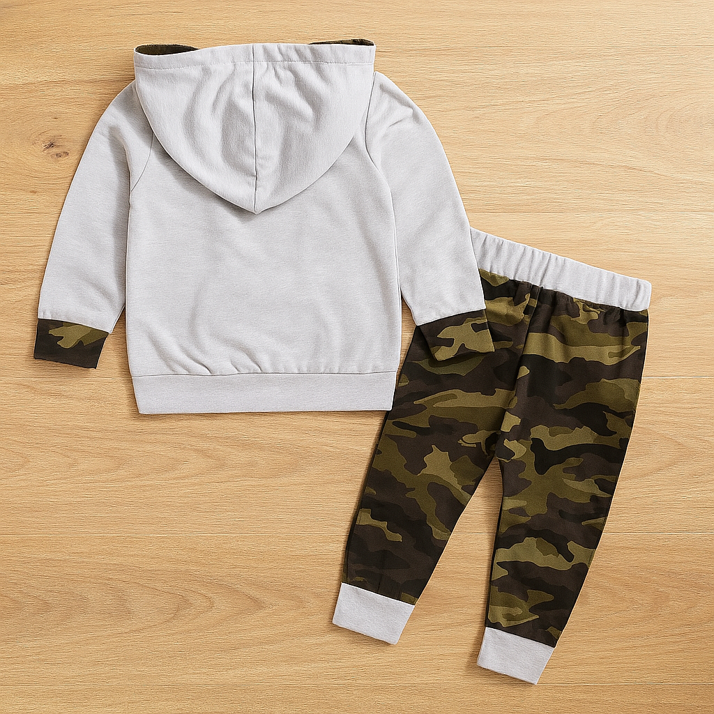 Camouflage Baby Hoodie & Pants
