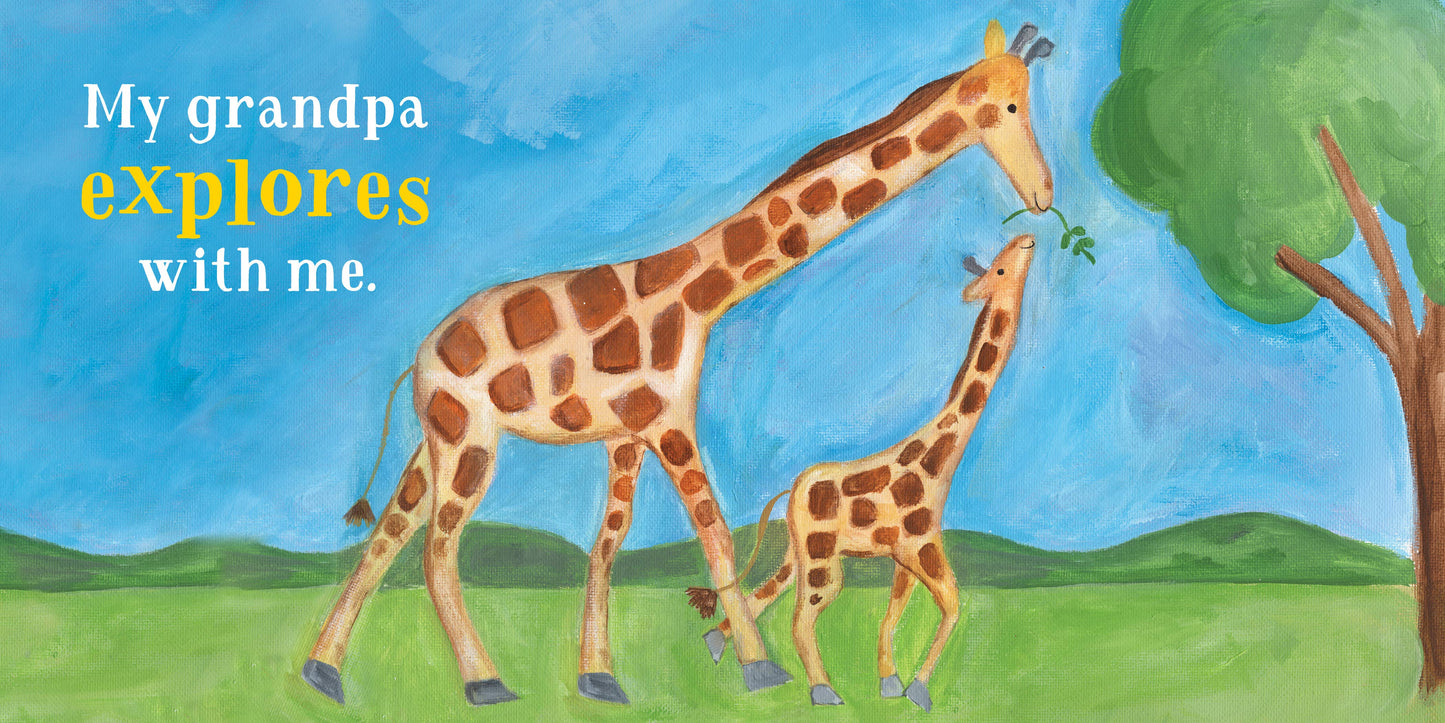 Grandpa Loves Me!, 3E: A Sweet Baby Animal Book (BB)