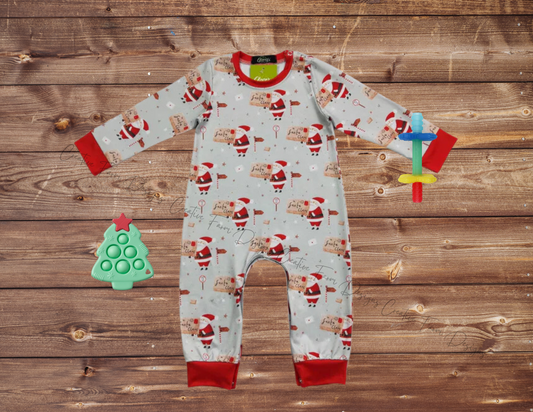 Letter to Santa Boy Romper